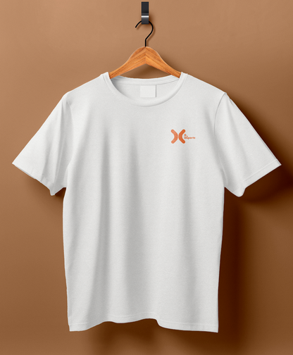 Playera Básica Deportiva Cuello Redondo Dama (Blanco)