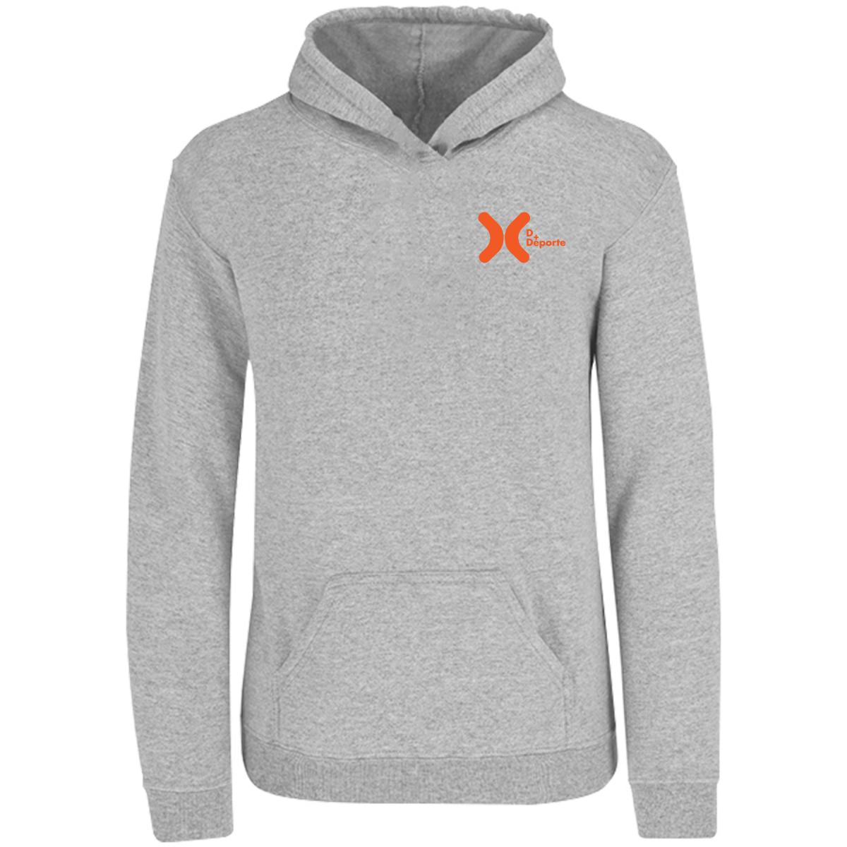 Sudadera con Capucha y Cangurera Unisex Colaboración Danucho® (Gris)